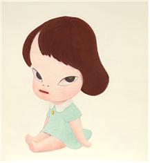 출품작 중 요시토모 나라(Yoshitomo Nara) 〈Hothouse Doll (1995)〉